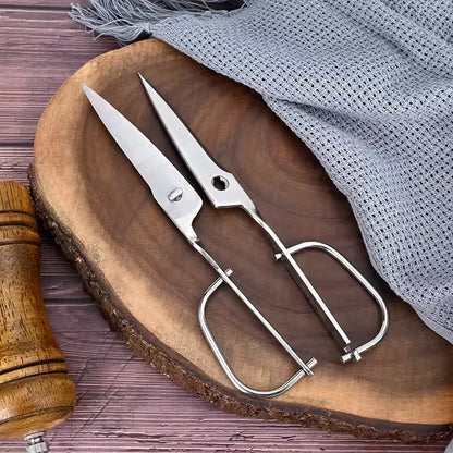 High-quality sharp kitchen scissors, kitchen stainless steel detachable food scissors, barbecue scissors, multi-purpose scissors
