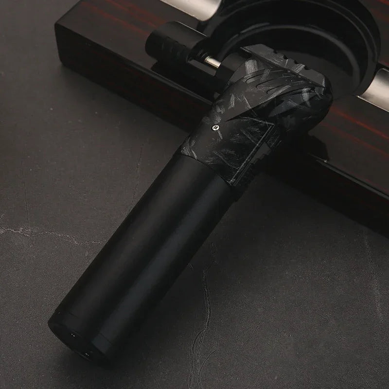 HONEST Cigar Welding Gun Lighter Metal Windproof Multi Functional Outdoor Barbecue Kitchen Turbine Torch Butane Gas Lighter