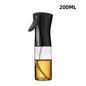 Oil Spray 470ml-2-in-1 Kitchen Oil Spray, Air Fryer, Salad, Vinegar and Kitchen Accessories Dispenser-Black