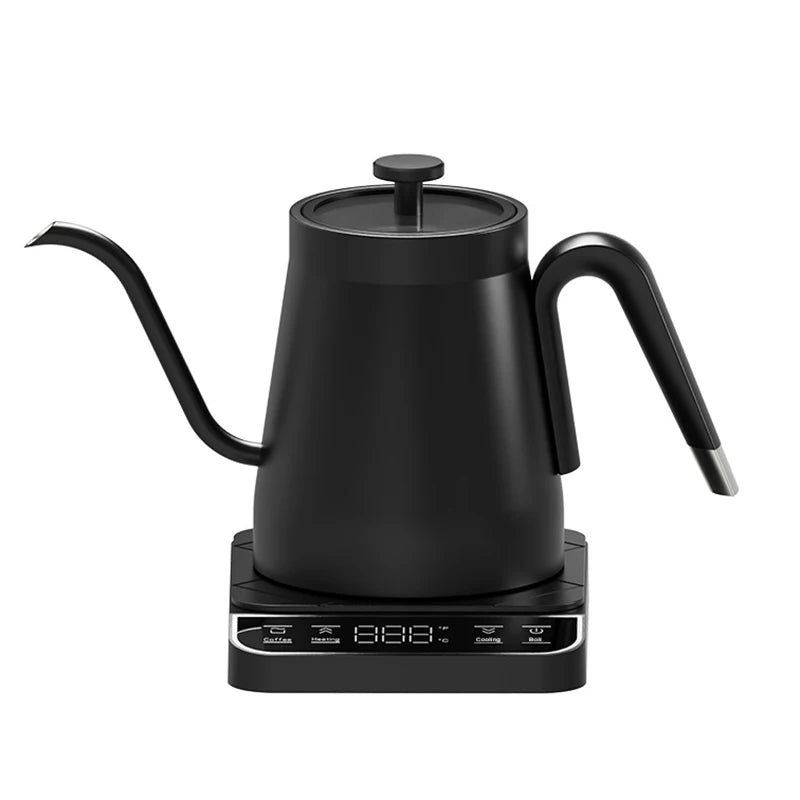 110V/220V Electric Kettle Gooseneck Jug Hand brew Coffee Pot Thermo Pot Temperature-Control Heating Water Bottle Smart Teapot