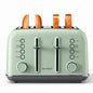 DT620 Toaster Extra Wide Slots Retro with High Lift Lever Bagel and Muffin Function Removal Crumb Tray 7-Shade Settings