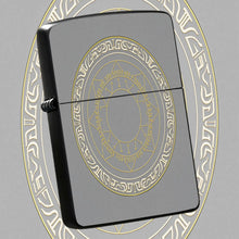 Exquisite Mystic Rune Magic Circle Patterned Lighter, Sleek Portable Design For Daily Commute, Outdoor Trips, Gathering And All Scenarios, Durable Fine Craftsmanship, Ideal For Personal Use And Gifting To Families, Frie A Hum