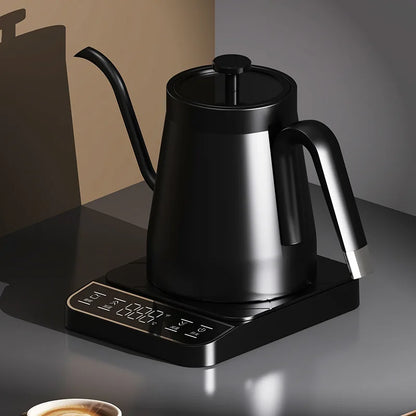 110V/220V Electric Kettle Gooseneck Jug Hand brew Coffee Pot Thermo Pot Temperature-Control Heating Water Bottle Smart Teapot