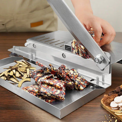 Stainless steel manual slicer, meat slicer, meat cutter, easy to clean. Stainless steel manual meat slicer is suitable for froze