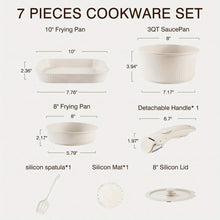 24pcs/7pcs/5pcs Cookware Set Non-Stick Pots & Pans Induction-Ready Kitchen Cookware Set Includes Skillet/Frying Pan/Soup Pot/Ste
