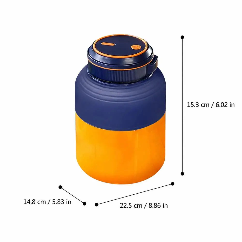 1300ml Portable Fruit Juice Blenders Summer Personal Electric Mini Bottle Home USB Juicer Cup Machine For Smoothies/Ice/ Fruits