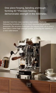 White Whale 3035C Semi Automatic Business or Home Coffee Machine Italian Concentrator E61 Brewing Head