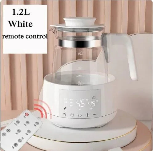 1.2L Electric Water Kettle Infant Thermostatic Milk Regulator Baby Kettle Keep Warm 24 Hours Smart Insulation Pot Milk Warmer