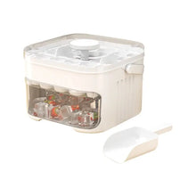 50 Grids Press Type Ice Cube Mold Double-layer Ice Cube Tray with Lid Reusable Ice Box Ice Making Tools Ice Storage Ice Machine
