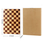 1 Pc End Grain Cutting Board Heavy Duty Rubber Wood Chopping Board Flippable Serving Board For Meat Bread Fruits Vegetable JT549