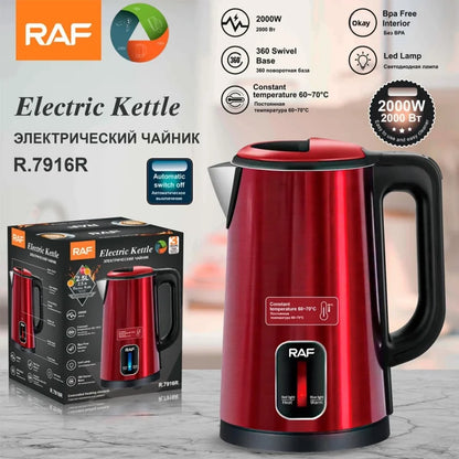 American Standard110VEuropean standard cross-border electric kettle, stainless steel household insulated kettle2.5LAutomatic pow