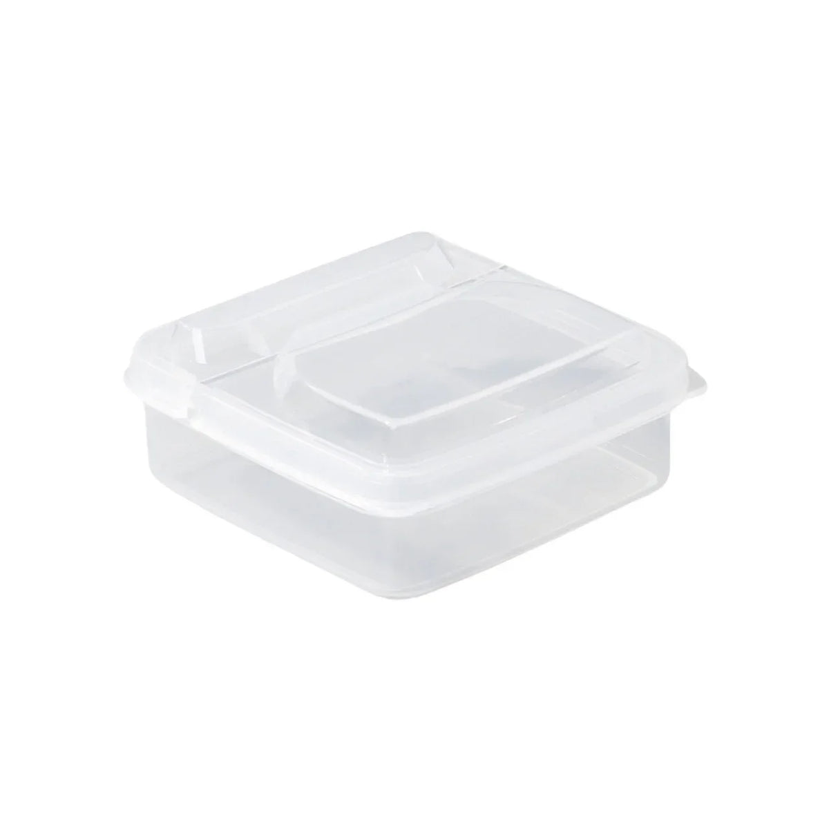 1PC Sliced Cheese Container for Fridge, Clear Plastic Butter Block Cheese Slice Storage Box with Flip Lid for Refrigerator Food