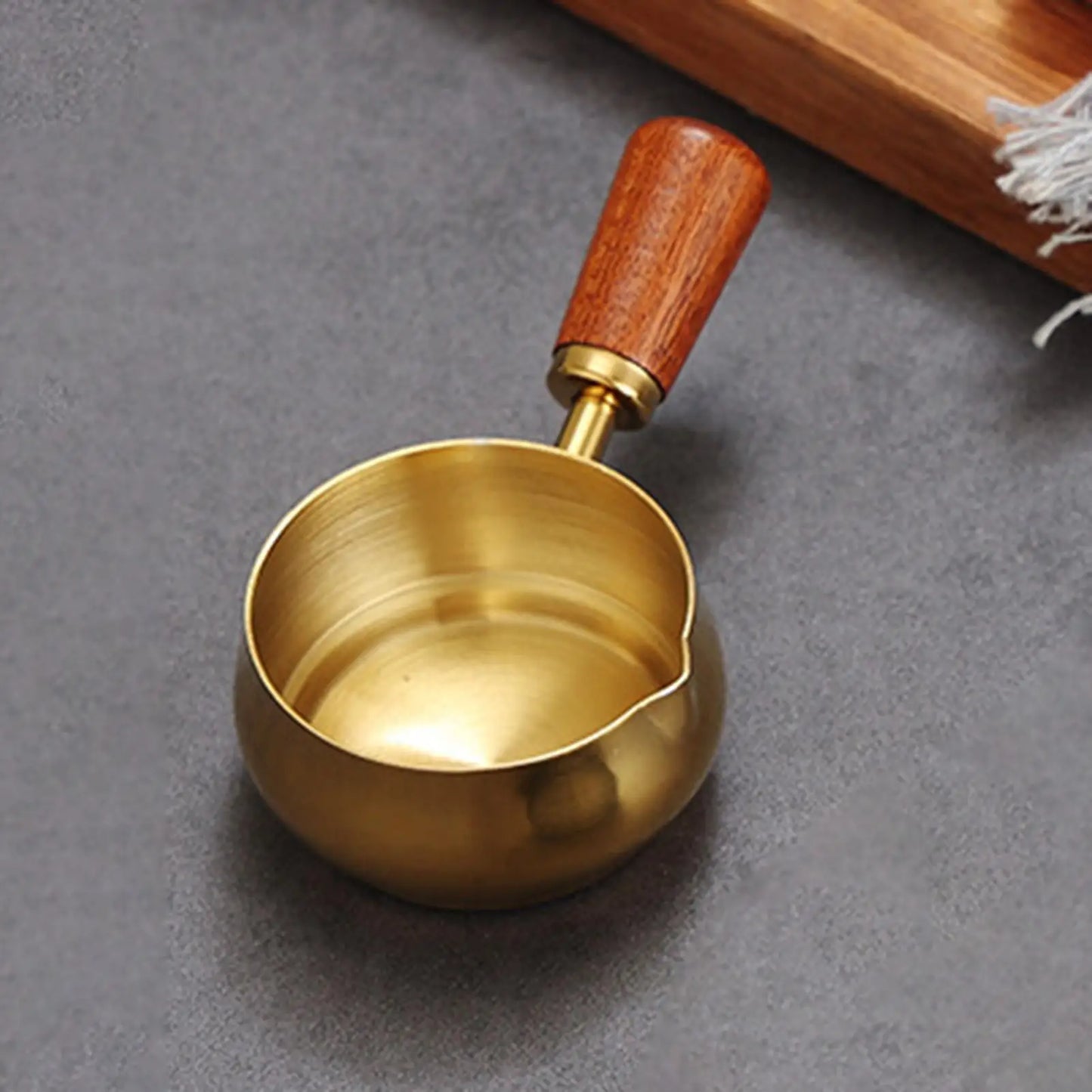 Sauce Pan Stainless Steel Non Stick Small Milk Warmer Pot Handy Cookware Even Heating Easy Clean Induction for Soup Butter