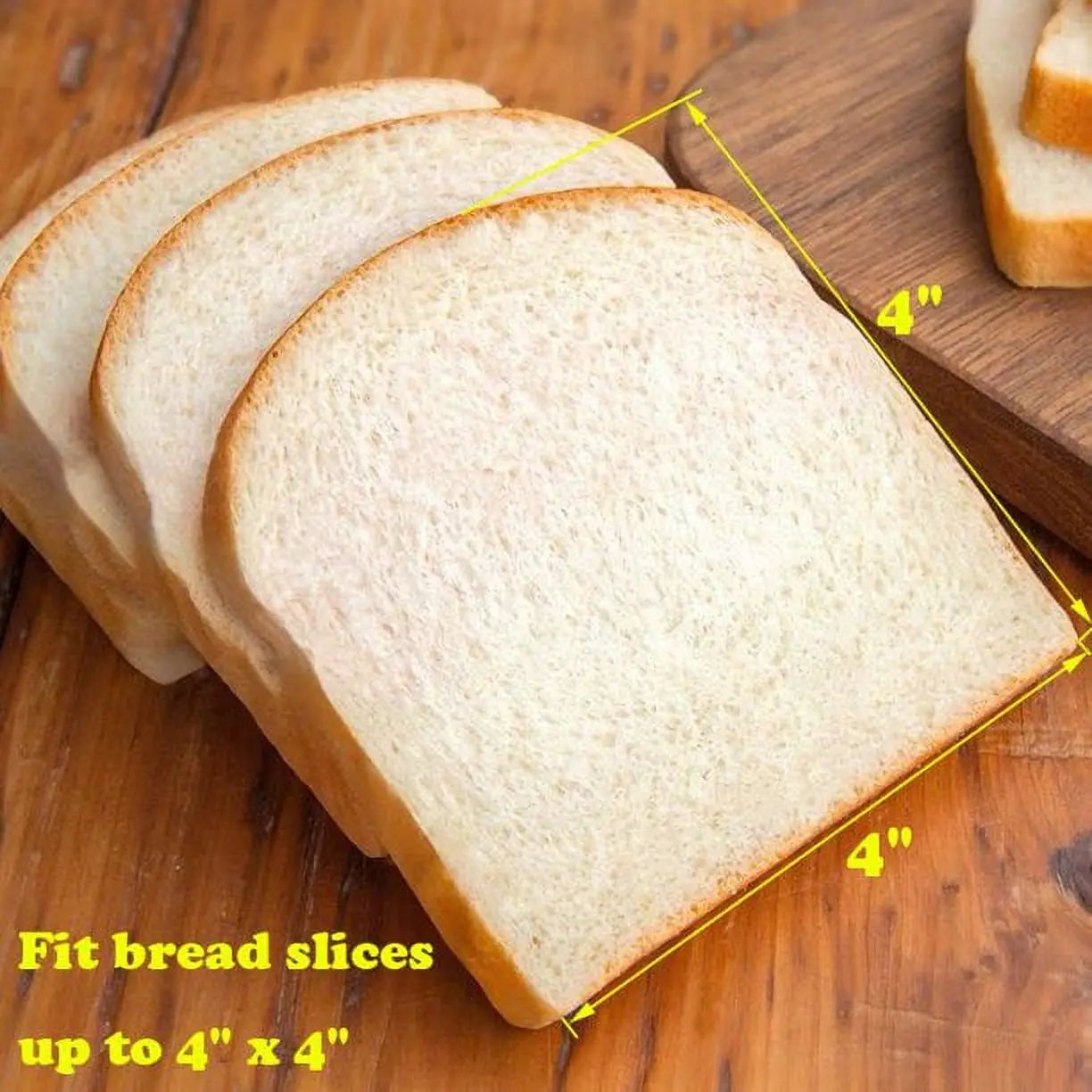 4-Slice Toaster Black with 6 Shade Settings and Removable Crumb Tray