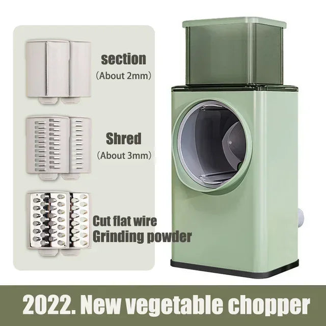 4 In 1 Manual Vegetable Cutter Multifunction Slicer Potatoes Slicer Chopper French Fries Shredders  The Grater Kitchen Gadgets