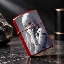 Stylish Anime Bandage Girl Red Eyes Themed Portable Igniter, Creative Two-Dimensional Art Sense Exquisite Daily Carry Item, Perfect For Gifting Self Use In Various Scenarios Like Gathering Outdoor Trip, High Recognition Uniqu