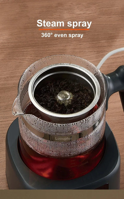1.3L Electric Kettle With Filter Smart Health Pot Office Temperature Control Glass Flower Teapot Home Tea Maker Auto Thermos