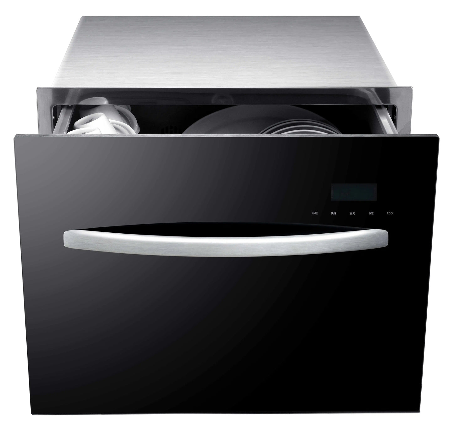 Drawer Dishwasher 8 Sets Automatic Built-in Dish Machine Major Kitchen Appliances
