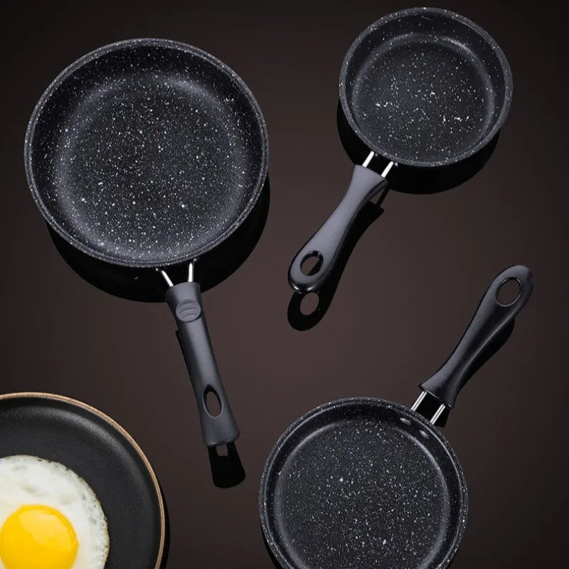 13/14/17/18cm Breakfast Egg Frying Pot Egg Mold Pan Flip Omelette Mold Non-Stick Frying Pan Pancake Maker Kitchen Tools
