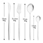 4Pcs black Gold Matte Cutlery Set Stainless Steel Dinnerware Silverware Flatware Set Home Knife Fork Spoon Picnic Tableware Set