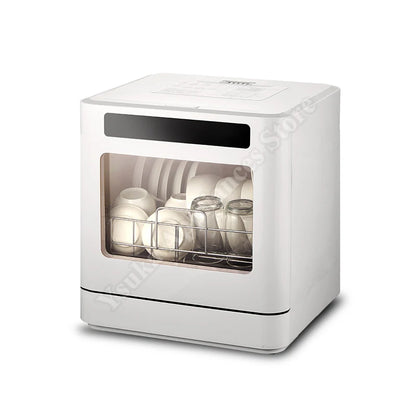 Mini Dishwasher Automatic Portable Desktop Household Intelligent High Temperature Drying Disinfection Desktop Dishwasher