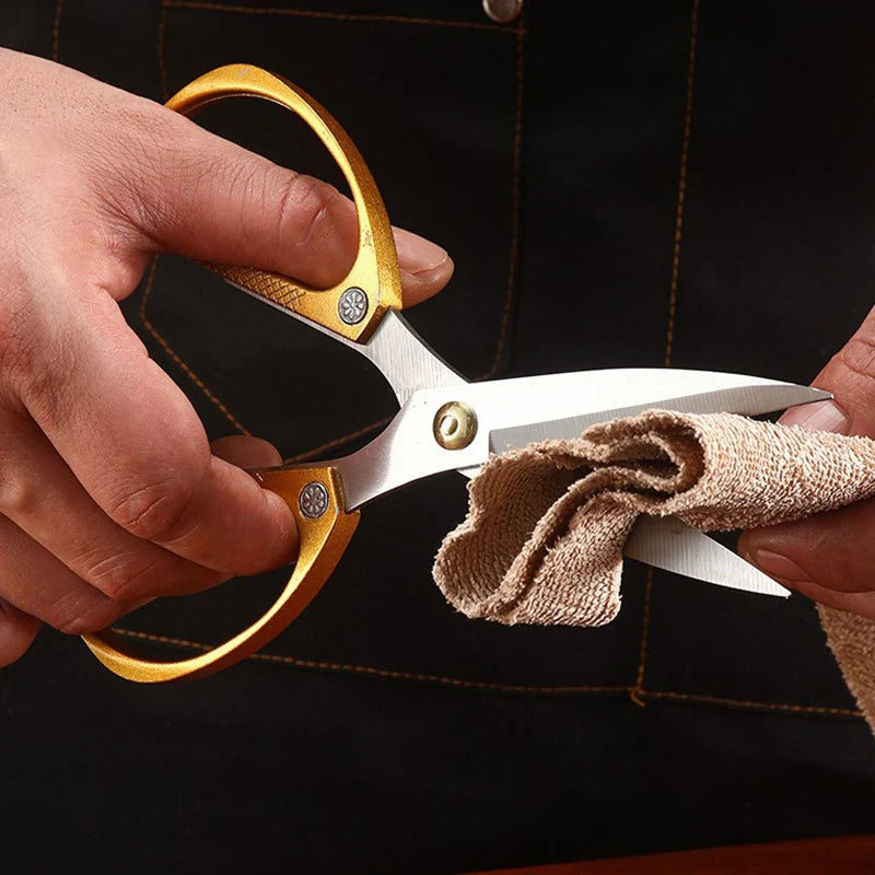 Kitchen Scissors Multi-Purpose Chicken Bone Duck Fish Cutter Shears Stainless Steel for Sharp Cooking Scissor for Poultry Safe