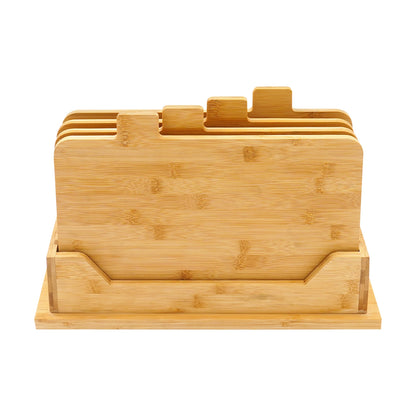 4PCS Wood Cutting Board Set for Baking Bread Cuting Fruit Vegetable Chees Kitchen & Charcuterie Available on Both Sides