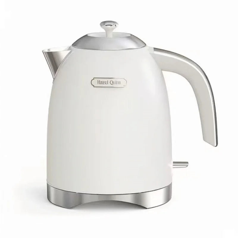 1700ml Retro Printed Electric Kettle Household 304 Stainless Steel Boil Kettle Automatic Power Off Teapot Kitchen Tool 1850W