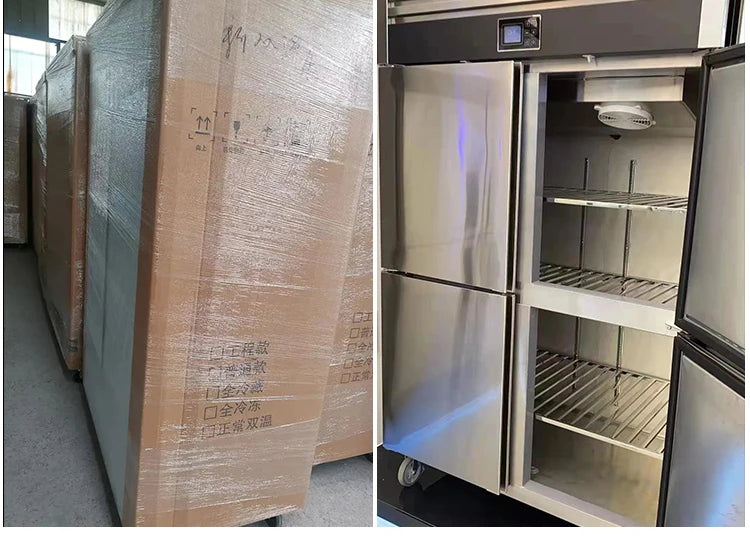 Rebirth Large 500 L 1000 L 1500 L 6 Doors 4 Door Commercial Kitchen Equipment Fridge Refrigerator