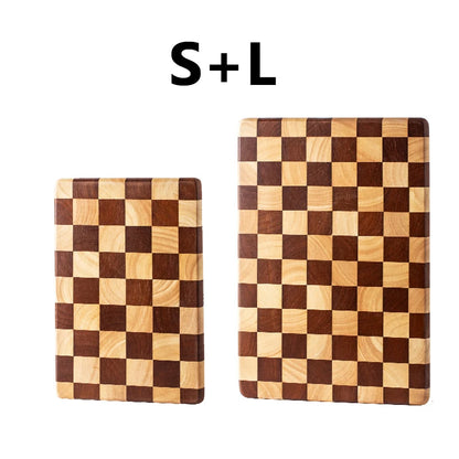 WXCOO Cutting Board Solid Wood Household Tray Mosaic Cutting Boards Wooden Cutting Board Mosaic Chopping Blocks Kitchenware