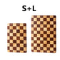 WXCOO Cutting Board Solid Wood Household Tray Mosaic Cutting Boards Wooden Cutting Board Mosaic Chopping Blocks Kitchenware