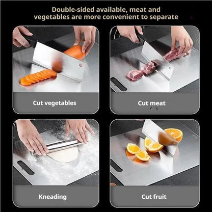304 Stainless Steel Cutting Board Kitchen Household And Panel Mildew-proof Cutting Board Stainless Steel Cutting Board