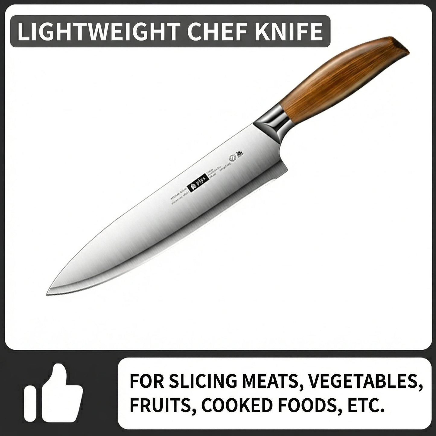New Upgaded Complete 4-Piece Knife Set with Box - Stainless Steel Cleaver, Chef, Slicing & Paring Knives for All Kitchen Needs