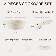 24pcs/7pcs/5pcs Cookware Set Non-Stick Pots & Pans Induction-Ready Kitchen Cookware Set Includes Skillet/Frying Pan/Soup Pot/Ste