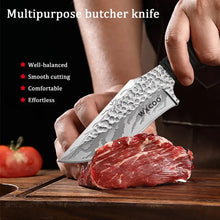 WXCOO Kitchen Boning Knife Butcher's Cutting Knife Slicing Meat Cleaver Full Tang Handmade Forged Knife Kitchen Accessories