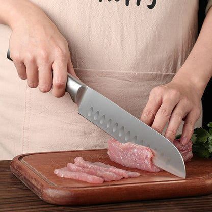 5 piece knife set, Seiko hollow handle stainless steel kitchen Chef's knife, home ladies' chopping/carving/slicing/paring knife