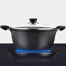 Maifan Stone Soup Pot Universal Two Ears Non-stick Kitchen Cooking with Lid Household Saucepan Stock Gas Induction Cooker