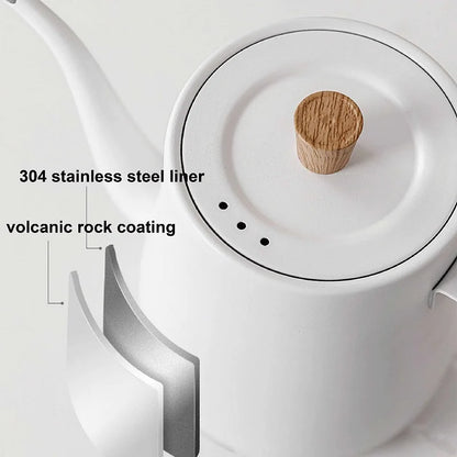 110V/220V Electric Kettle Temperature Control Teapot 304 Stainless Steel Long Mouth Gooseneck Coffee Auto Keep Warm 800ml