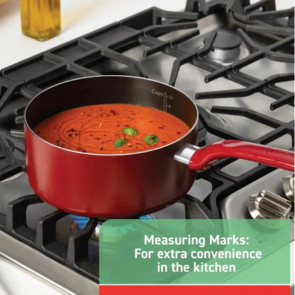 T-fal Easy Care, 20 Piece Non-Stick Pots and Pans Cookware Set, Grey
