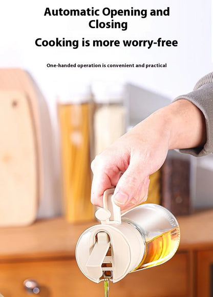 2 in 1 Oil Dispenser and Oil Sprayer Bottle Spray and Pour Olive Oils Sprayer Mister Cooking Olive Dispensers Bottle for Kitchen
