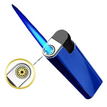 Butane Torch Gas Lighter Windproof Metal Inflatale Smoking Accessories and Outdoor Cigar Ignition Tool High Flame Flamethrower
