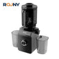 ROUNY Cold Press Extractor with Filter-Free, Easy Clean Electric Fruit Slow Juicer Machine with 130mm Large Feed Caliber,  Black