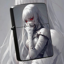 Stylish Anime Bandage Girl Red Eyes Themed Portable Igniter, Creative Two-Dimensional Art Sense Exquisite Daily Carry Item, Perfect For Gifting Self Use In Various Scenarios Like Gathering Outdoor Trip, High Recognition Uniqu
