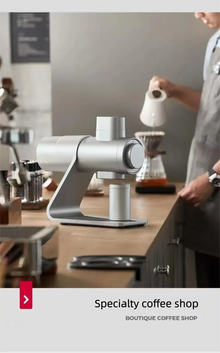 Barsetto E6Air Professional Coffee Grinder 250W 64MM Knife Disc High Efficiency Hand Punched Italian Style Espresso Maker 220V