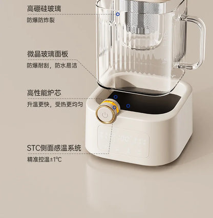 all-glass health pot constant temperature household multi-functional office small electric ceramic stove to make scented tea