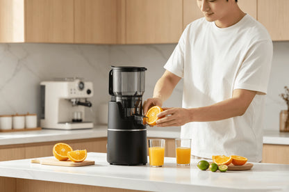 Juicer Machines, Feed Chute Centrifugal Juice Extractor, Stainless Steel Filter, Speed Modes, Easy Clean Juicer for Fruits Vegetables