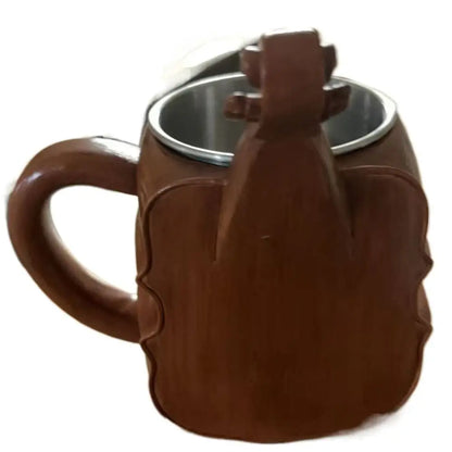 Resin Musical Instrument Coffee Mug Guitar Pattern Durable Coffee Cup Handcrafted Guitar Shaped Coffee Cup for Home Kitchen