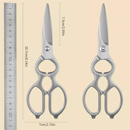 Multi-Functional Kitchen Scissors Chicken Bone Scissors Non-Slip Handle  Fish BBQ Scissors Cooking Scissors  Scissors Tools