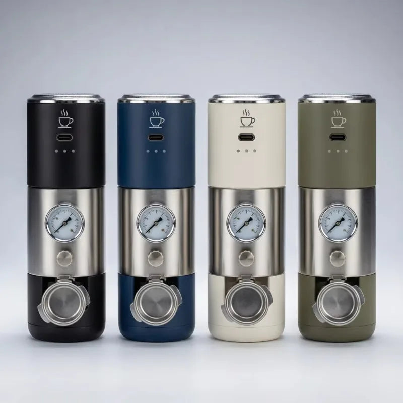 STLF Wireless Portable Mini with Battery Automatic Coffee Machine for Office Outdoor Home Car