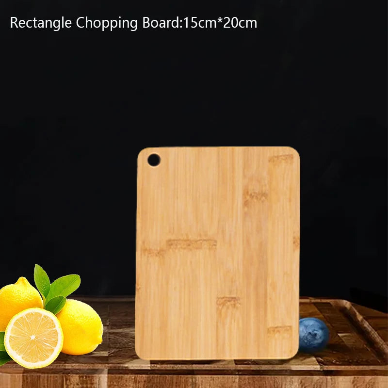 WXCOO Round Acacia Wood Resin Chopping Board Kitchen Cutting Board for Steak Snacks Fruit Board Food-Safe Cutting Board Thicken